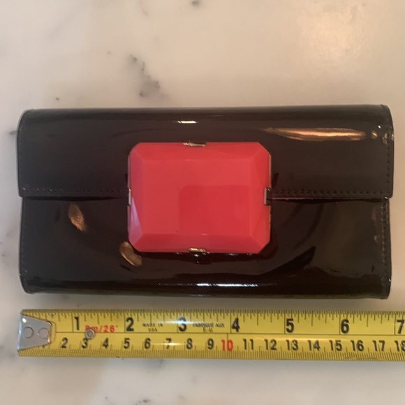 Vintage Gucci black patent clutch - Picture 2 of 6